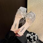 Шлепанцы женские Bamiti, серебряный - фото 6