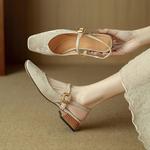 Сандалии на ремешках 3 см Women's Echo&yolo, Зеленые - фото 7