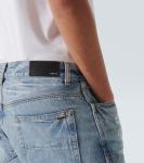 Прямые джинсы со средней посадкой Amiri, Perfect Indigo - фото 6