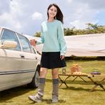 Свитшот женский CAMEL, фиолетовый - фото 13