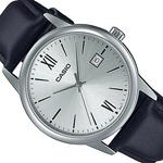 Мужские классические серебряные часы MTP-V002L-7B3 CASIO - фото 6