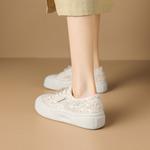 Кроссовки D:FUSE SCANDINAVIA Skateboarding Shoes Women's Low-top Beige, бежевый - фото 8