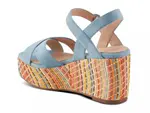 Босоножки Rainbowfun Wedge Patrizia, Blue - фото 7