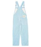 Полосатый хлопковый комбинезон Bobo Choses, синий - фото 3