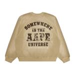 Bathing APE свитшот с нашивкой Aape, желтый - фото 3