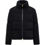 Пуховик с высоким воротником Moncler, черный - фото