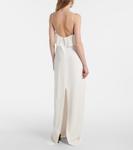 Платье с оборками Stella McCartney, белый - фото 3