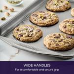 Противни антипригарные Circulon Total для печенья, 2 предмета, серый - фото 6