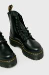 Ботинки кожаные Dr. Martens Jadon на массивной подошве, черный - фото 5