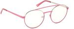 Очки GUESS GU3047, Shiny Pink/Gradient Or Mirror Violet - фото 7