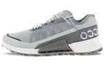 Кроссовки ecco Lifestyle Shoes Men Low-top Gray, серый - фото