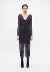 Платье Mads Nørgaard MISA DRESS, Parisian Night/Black/Dark Blue - фото 3