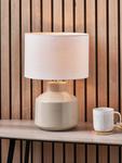 Керамическая настольная лампа Nora Pacific, Cream - фото 3