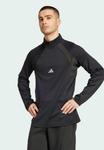 Топ Adidas Performance TECH APPAREL 1 4 ZIP, Black /Black - фото
