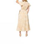 Платье макси Evelyn в бежево-белом цвете CIEBON - фото 2