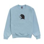 Топ Stussy Long Range Crew 'Slate' - фото