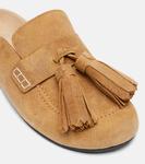 Замшевые мюли JW Anderson, Rust - фото 5