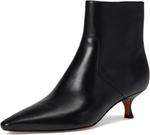 Ботинки Vince Simone Zip Short Boots, черный - фото 7