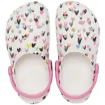 Сабо Crocs Classic Heart Print, белый - фото 5