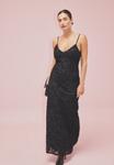 Платье NA-KD Maxi dress, Black - фото