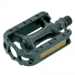 Педали VP MTB Plastic Reflective Junior, черный - фото