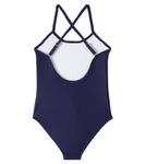 Купальник с принтом логотипа Chloé Kids, темно-синий - фото 4