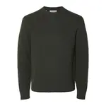 Свитер Selected Dane, зеленый - фото 3