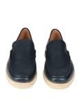 Эспадрильи мужские Tod'S кожаные, темно-синий - фото 4