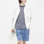 UNIQLO Повседневные шорты унисекс, цвет Blue - фото 5