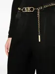 Зауженные брюки с логотипом Michael Michael Kors, черный - фото 5