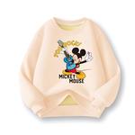 Детский свитшот Disney, Guitar Mickey Mouse-W Ecru Fleece-Lined - фото