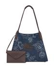 Сумка-шоппер ETRO Libra среднего размера, синий - фото 7
