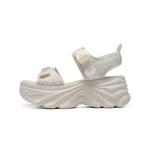 Пляжные сандалии женские черные CARDANRO, бежевые - фото 4