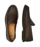 Кожаные мокасины sienne_mocc_tbsf Boss, коричневый - фото 4