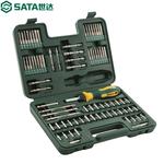 SATA 09326 Набор отверток серии 6,3 мм, 80 шт. - фото