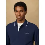 Поло с длинным рукавом Hackett Heritage Ess, синий - фото 6