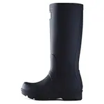 Сапоги резиновые Hunter Waterproof с логотипом, черный - фото