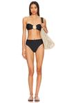 Плавки бикини alba Shani Shemer, черный - фото 4