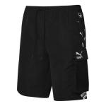 Шорты awareness cargo woven shorts 'black white' Puma, черный - фото
