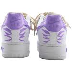 Nike Кроссовки для скейтбординга Air Force 1 Coverage Slip Resistant Low Top Unisex белые - фото 4