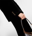 Бархатный блейзер Etro, черный - фото 5