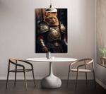 Картина на холсте Hustling Sharks Sir Cat, коричневый - фото 2