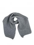 Шарф collezione alessandro, серый - фото