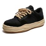 Кроссовки Grumpy ram Skateboarding Shoes Unisex Low-top, черный - фото