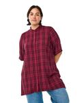 Туника Zizzi Mvinova, бордовый/темно-красный - фото 3