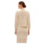 Кардиган Vero Moda Newverena 3/4, бежевый - фото 2