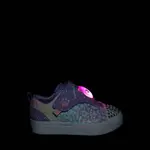 Кроссовки Skechers Twi-Lites Twinkle Pets Glitter Cat — для малышей, лаванда - фото 2