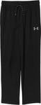 Брюки Under Armour Kids Stretch Tech Pant, черный - фото