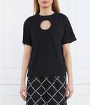 Футболка Karl Lagerfeld с принтом, черный - фото