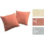 Подушки Dekokissen Swift без наполнителя, 2 штуки Wirth, Rot + gemustert - фото 3